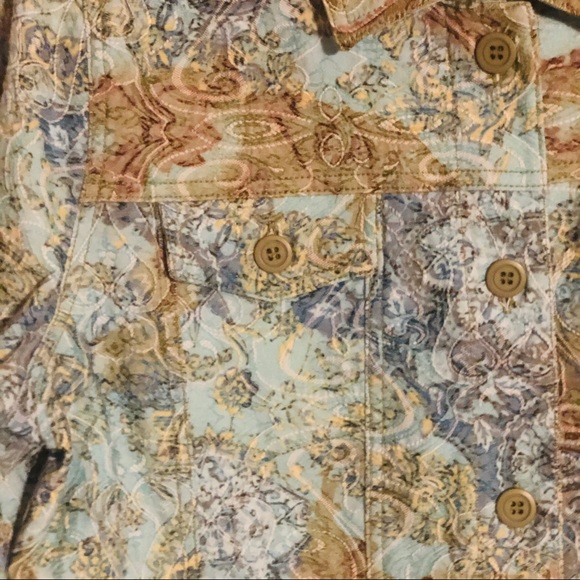 Baxter & Wells Denim Jacket Sz Petite Large - Picture 3 of 9